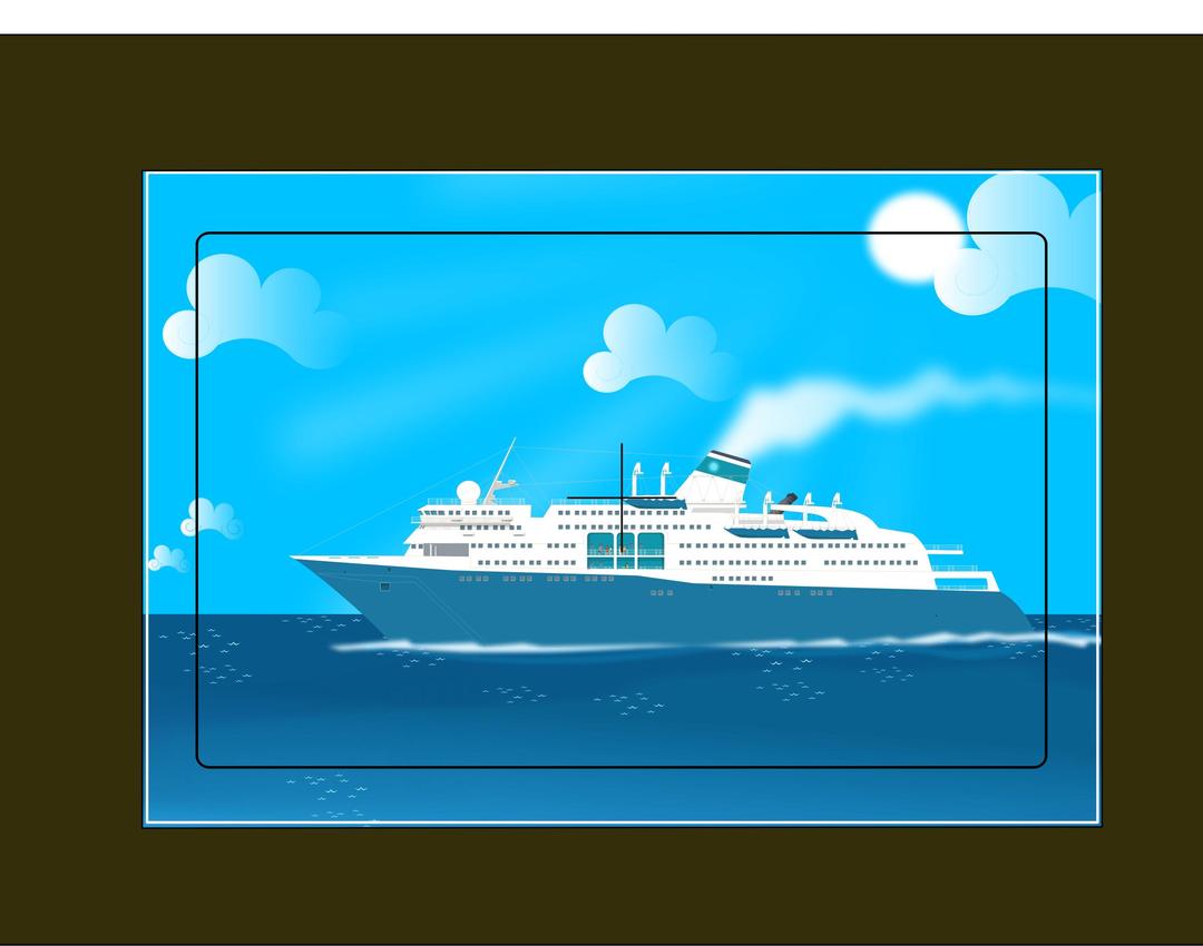 cruise boat png transparent
