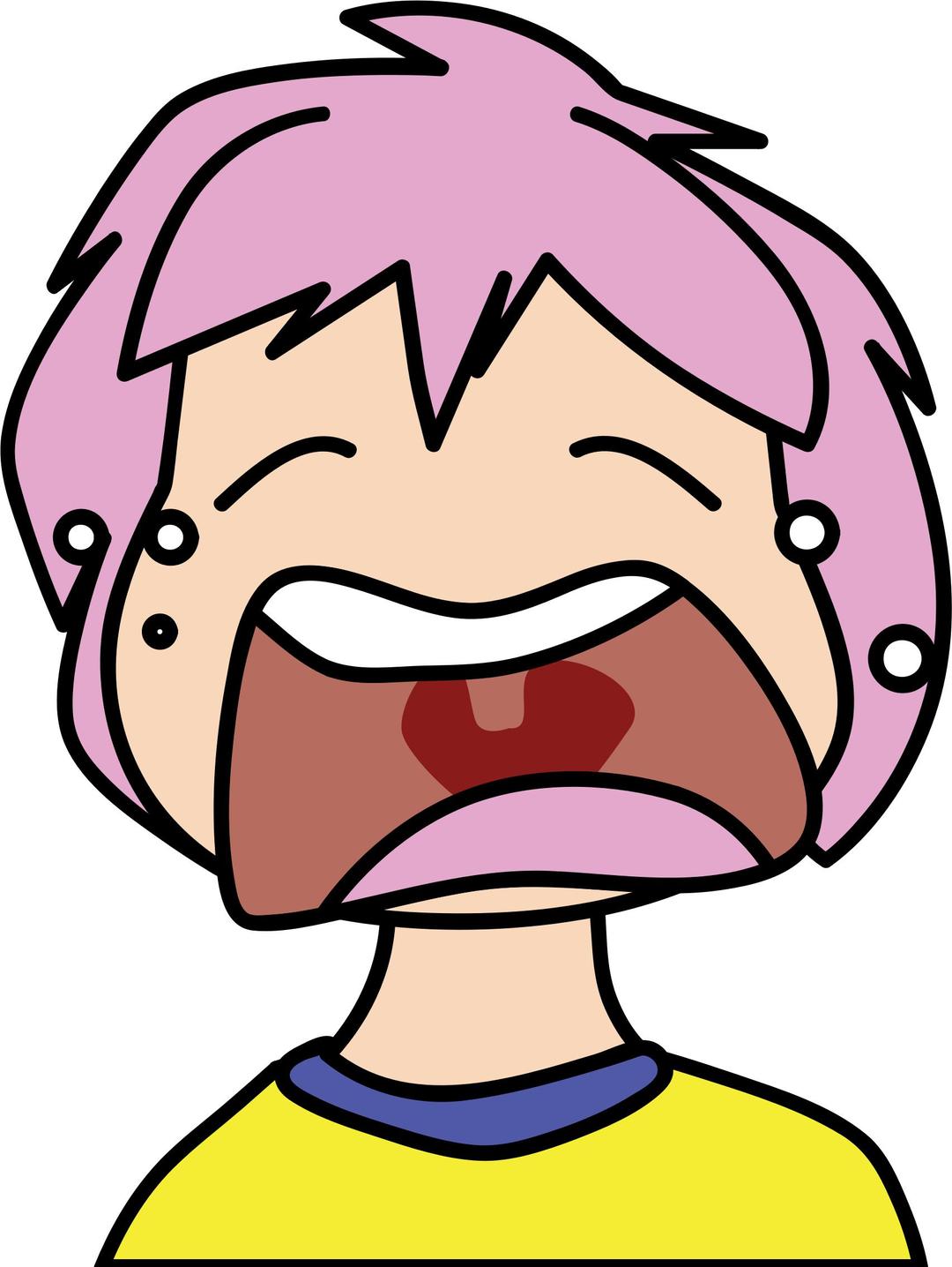 Crying Child png transparent