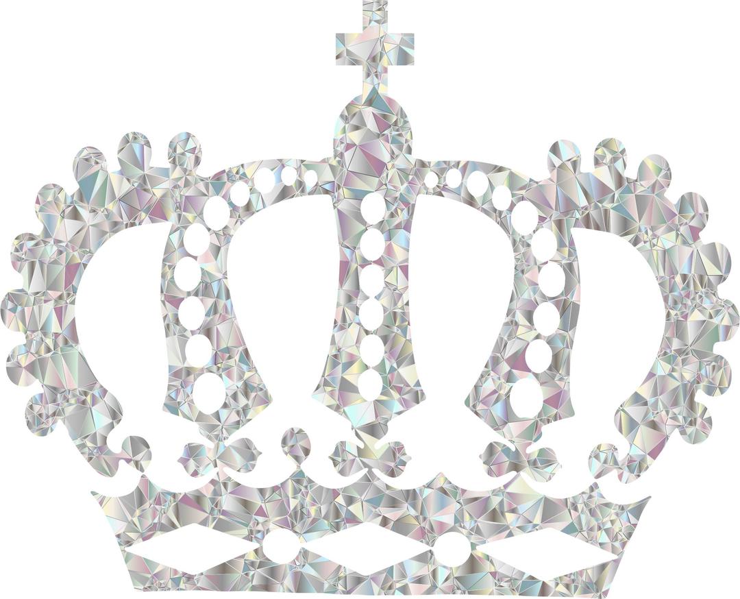 Crystal Royal Crown No Background png transparent
