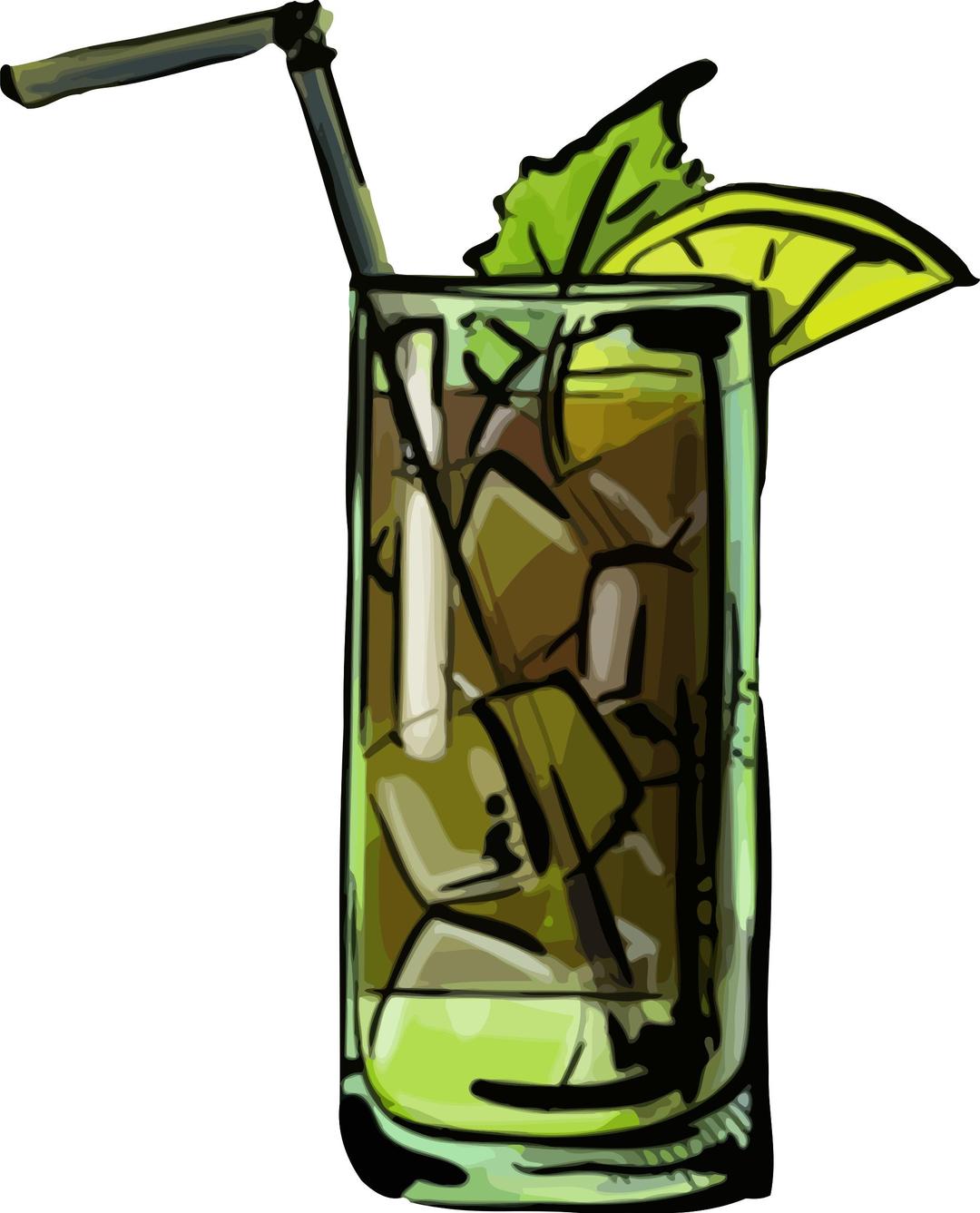 Cuba libra cocktail png transparent
