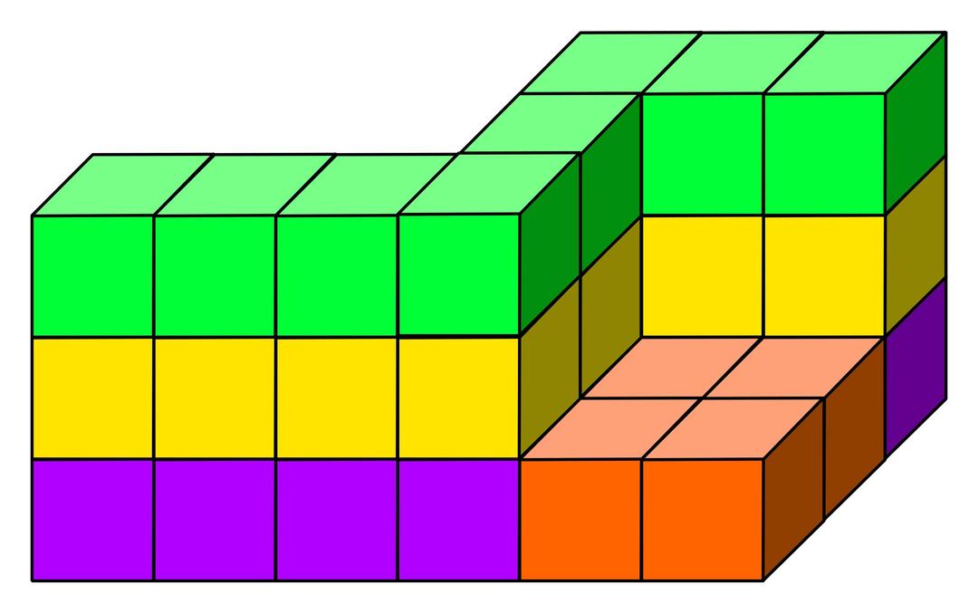 cube tower 04 png transparent