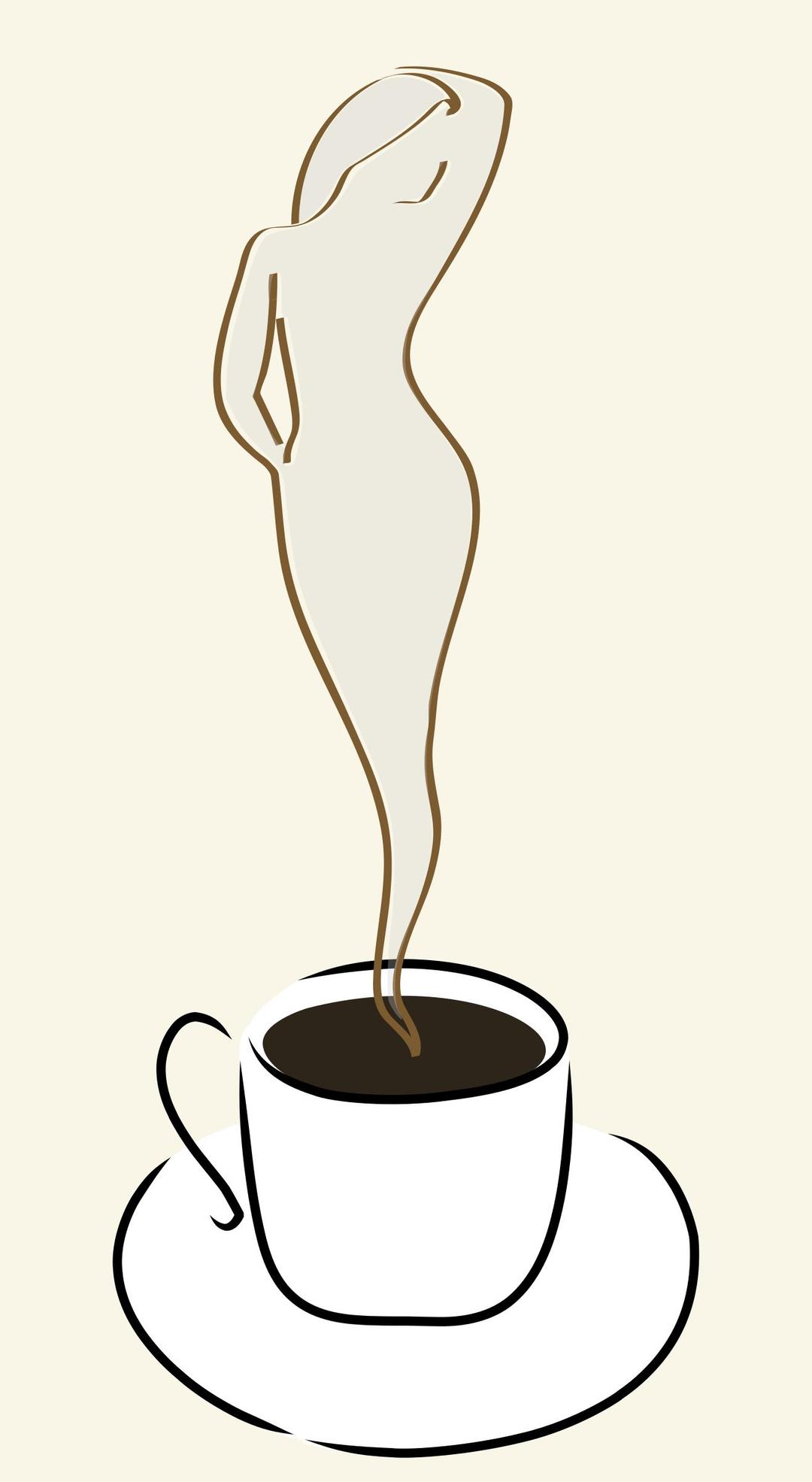cup of black coffee png transparent