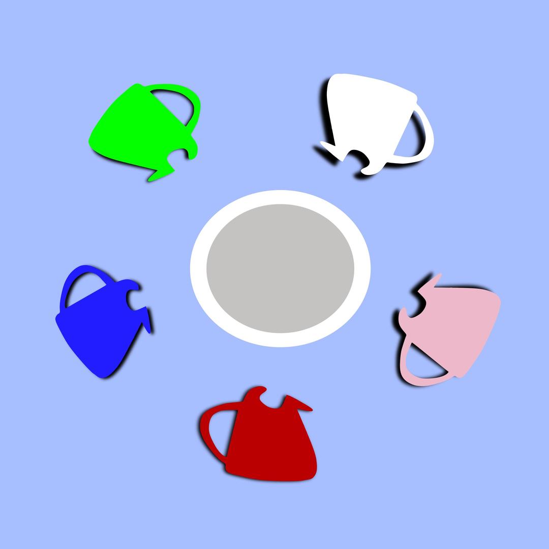 cup with feet png transparent