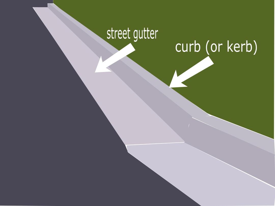 curb and gutter png transparent