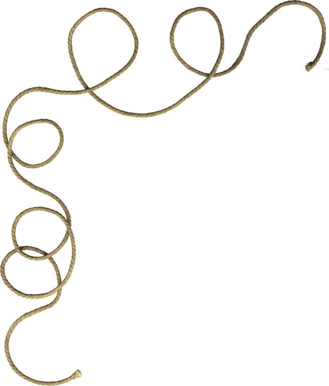 Curly Rope png transparent