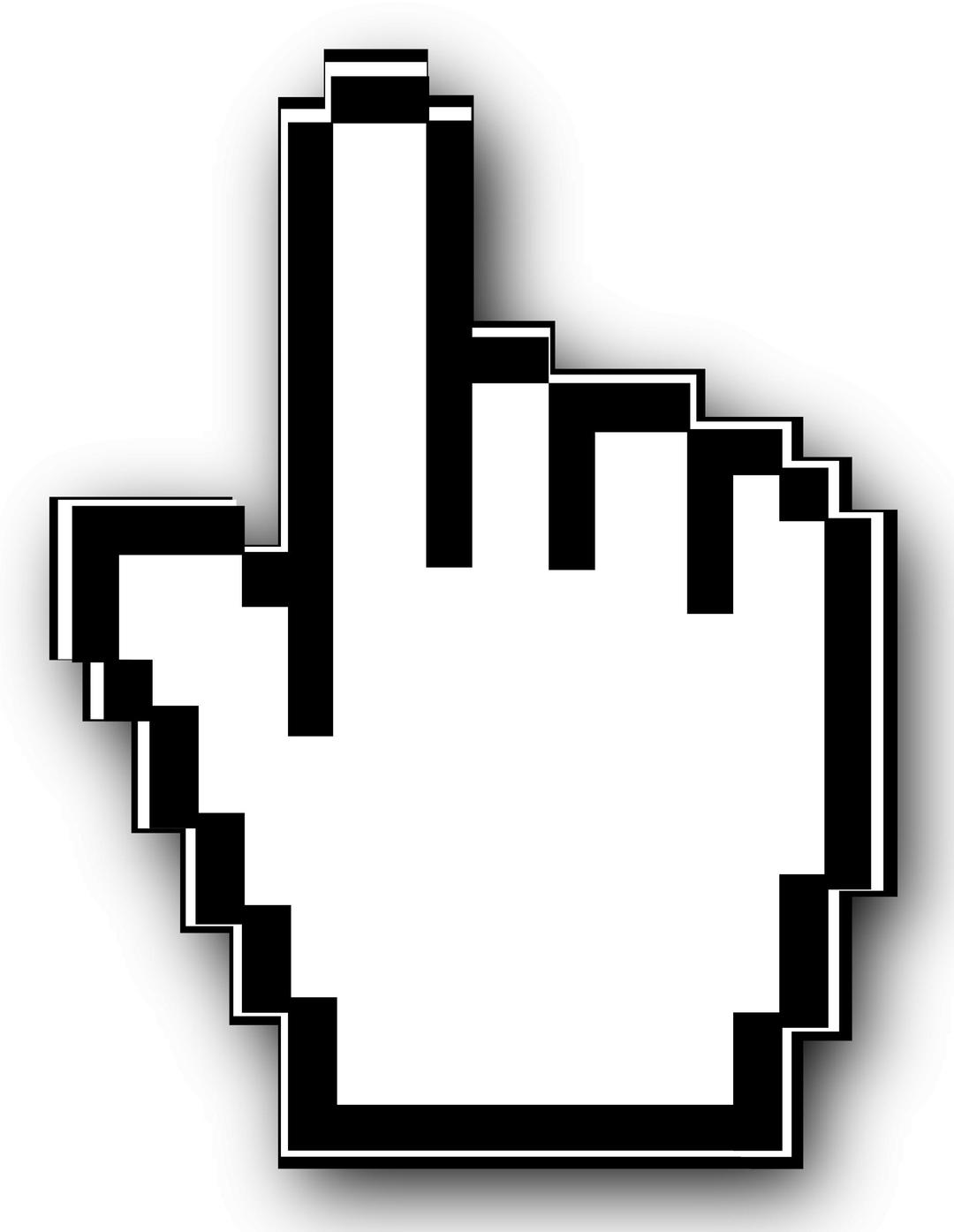cursor-hand png transparent