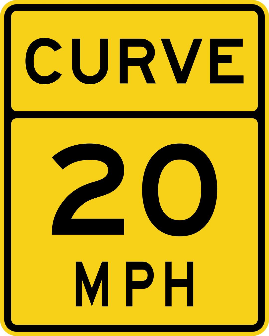 Curve Speed 20 png transparent