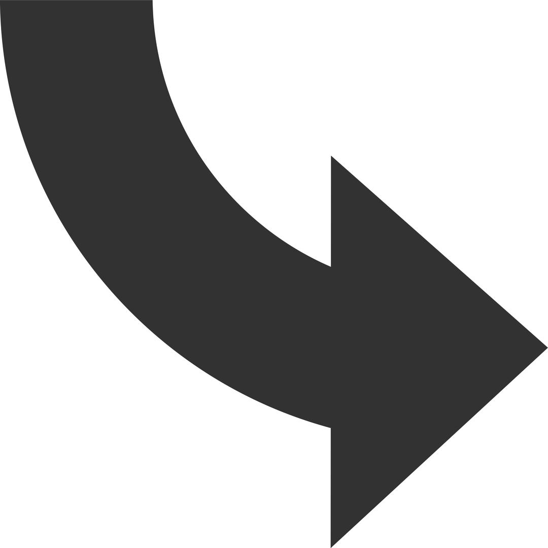 Curved Arrow Down Right png transparent