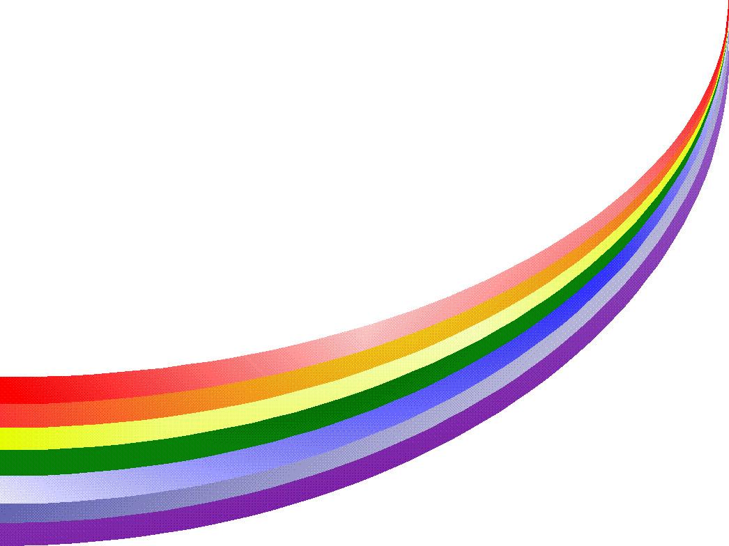 Curved Rainbow png transparent