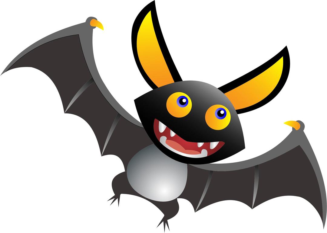 Cute Cartoon Bat png transparent