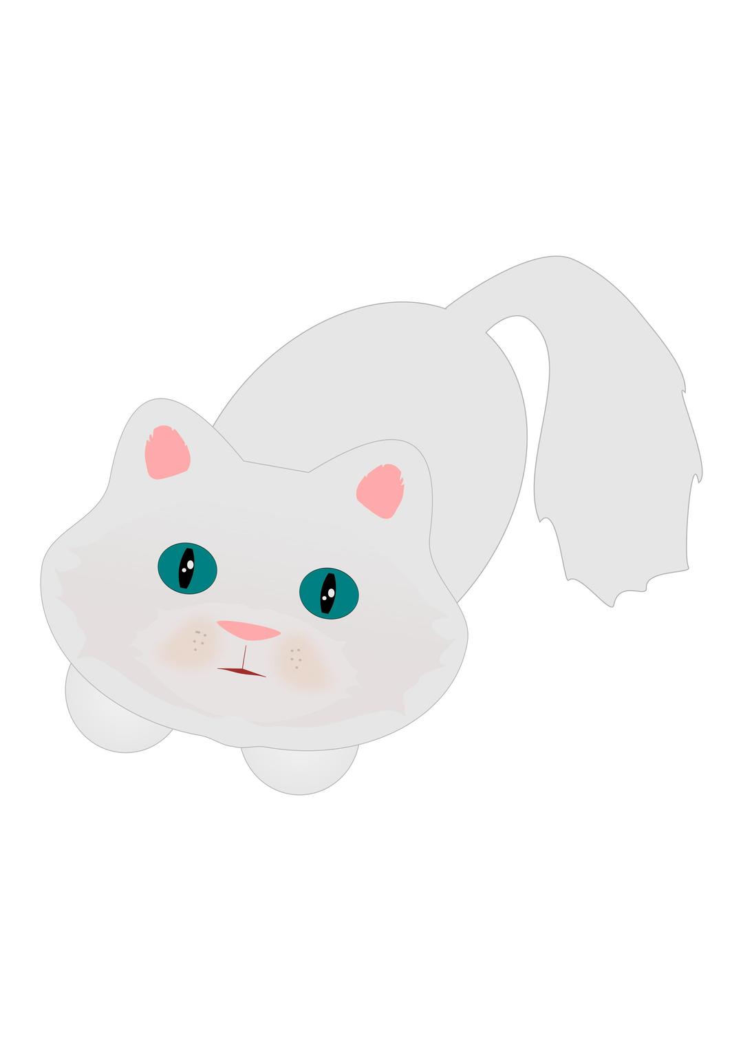 Cute Fluffy Cat png transparent