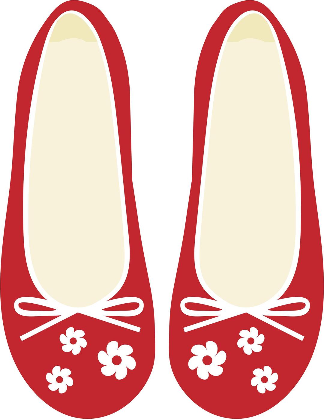 Cute Red Women's Shoes png transparent