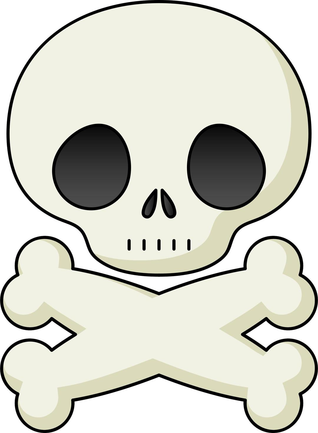 cute skull png transparent