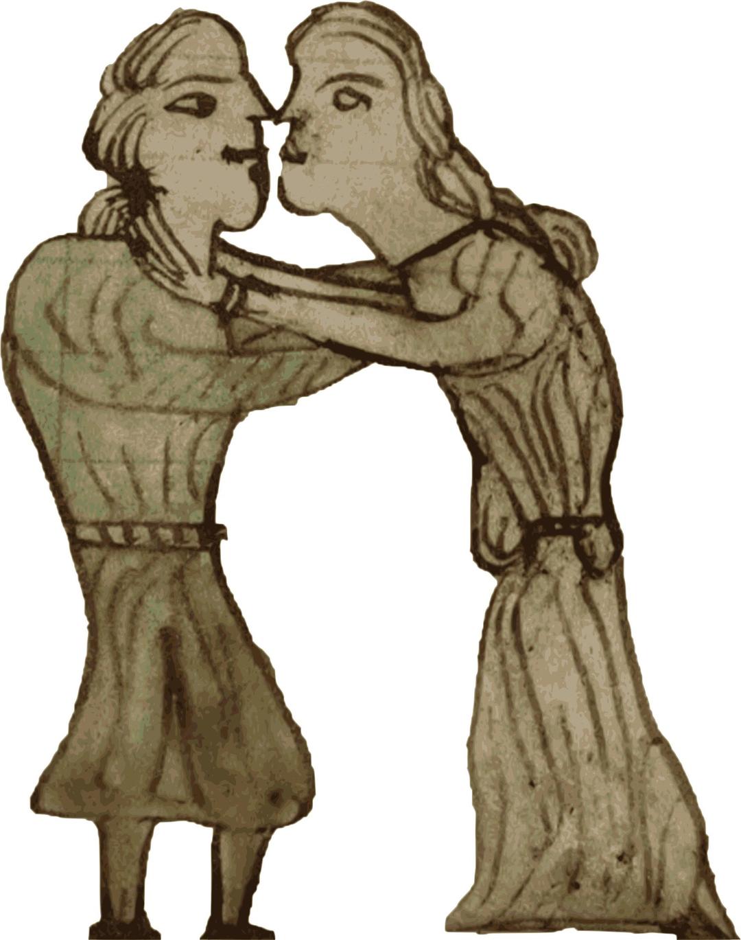 Cwpl yn cusanu | Kissing couple png transparent
