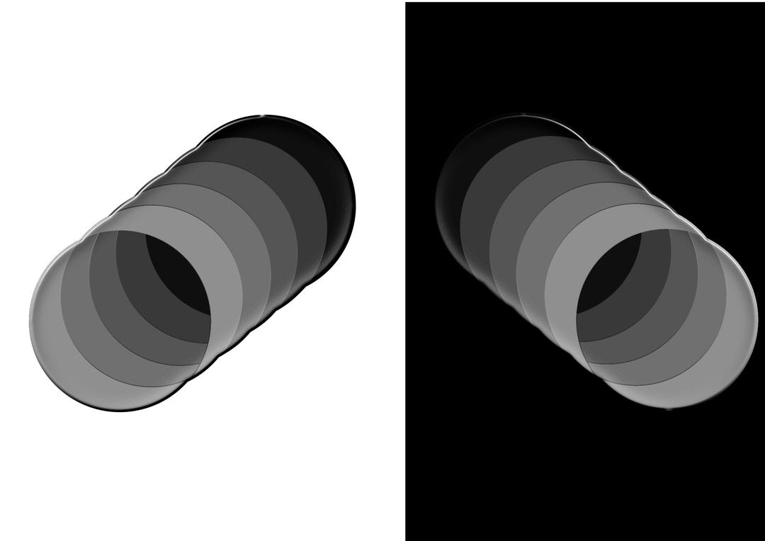 Cylinder Cell Shaded Styling png transparent
