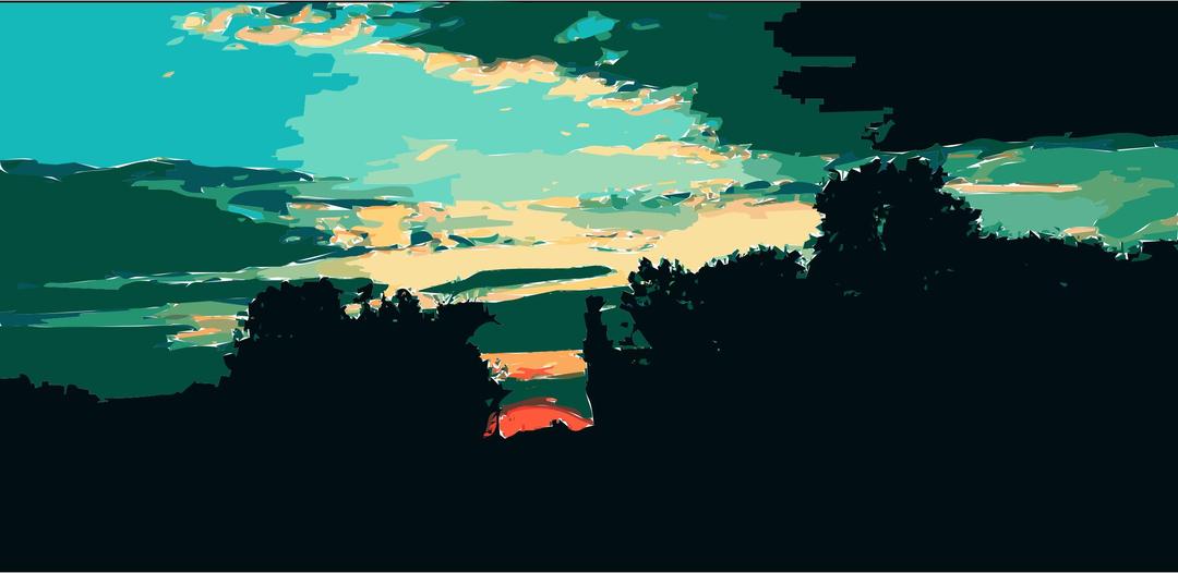 Daily Sketch 16: Sunset png transparent
