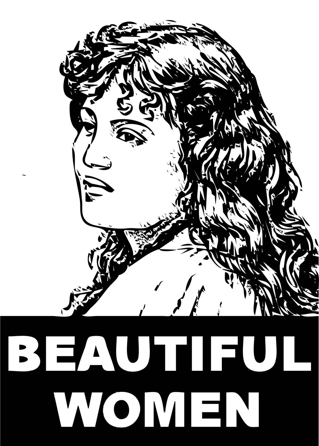 DailySketch 43: Character 4 - BEAUTIFUL WOMAN png transparent