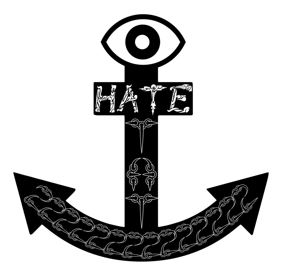 DailySketch Tattoo : Eye Hate Tat 2's png transparent