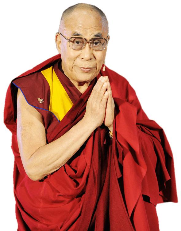 Dalai Lama Hands Clasped Together png transparent