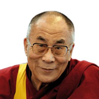 Dalai Lama Portrait png transparent
