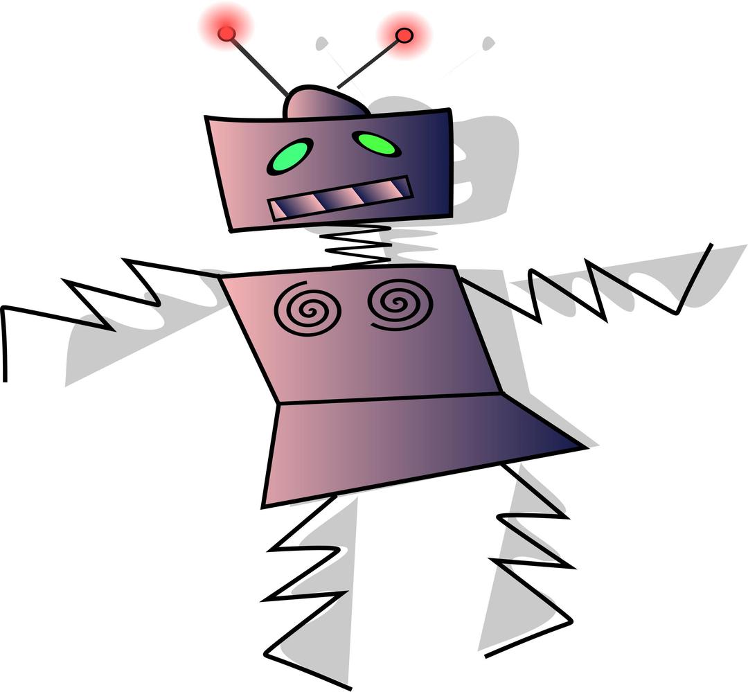 dancing robot png transparent