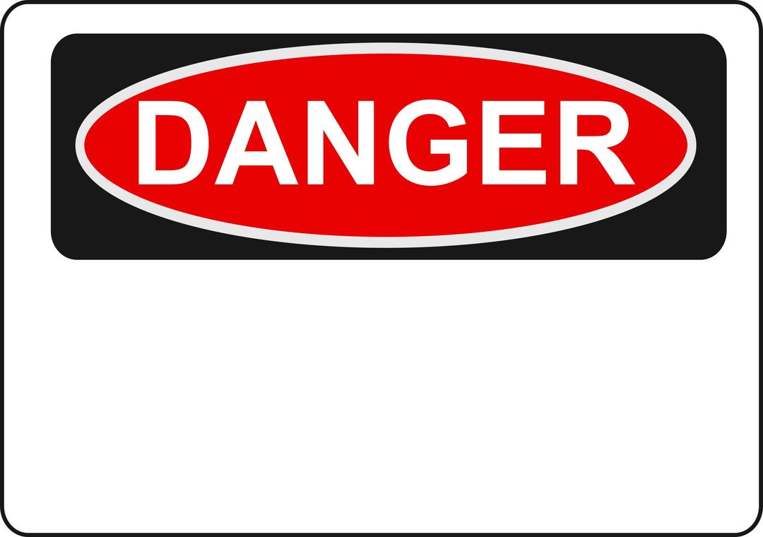 Danger - Blank png transparent