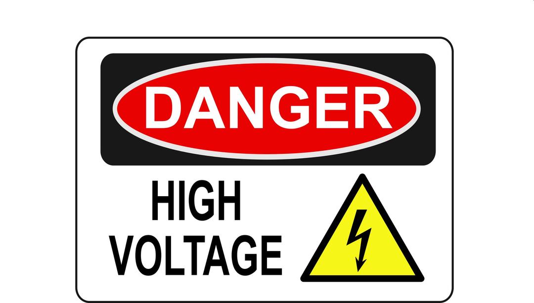 Danger - High Voltage (Alt 1) png transparent
