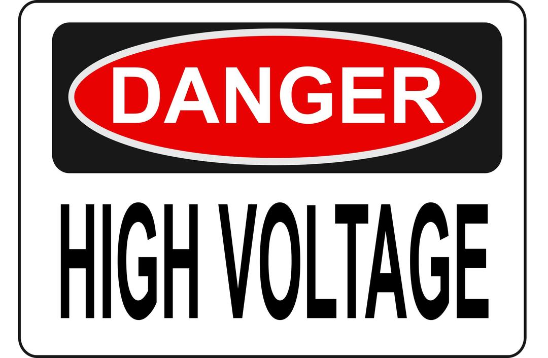 Danger - High Voltage (Alt 3) png transparent