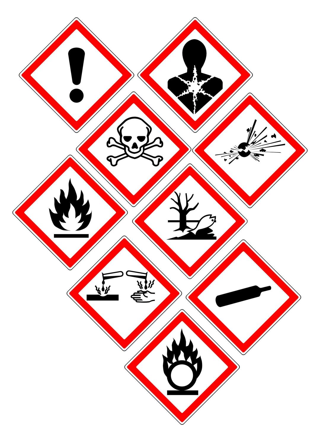 Danger Signs png transparent