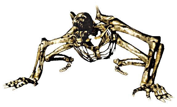 Dark Souls Skeleton Beast png transparent