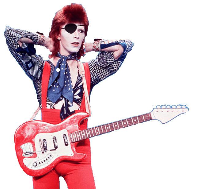 David Bowie Guitar png transparent