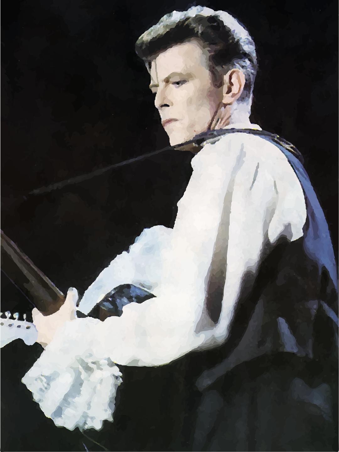David Bowie Rock In Chile September 1990 png transparent