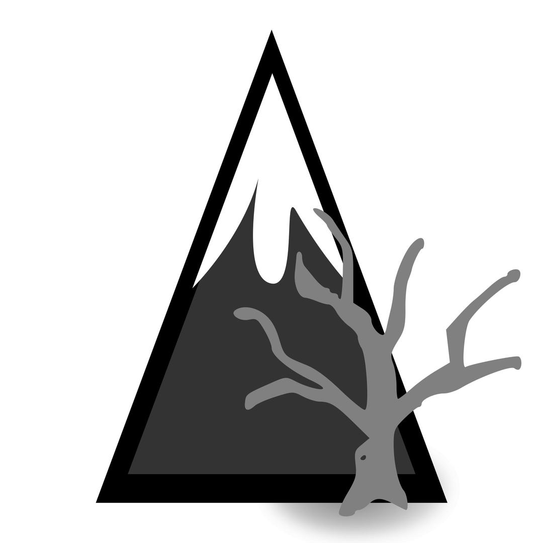 Dead Forest Mountain png transparent