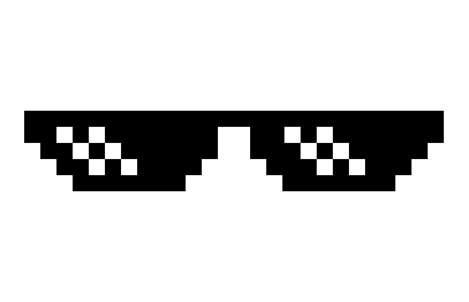 Deal With It Glasses png transparent