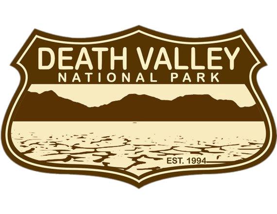Death Valley National Park Logo png transparent