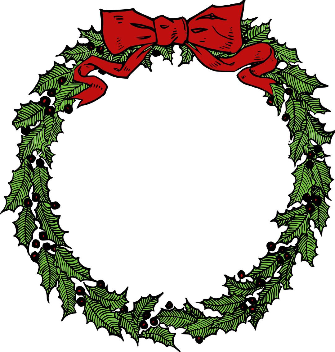 December Wreath png transparent
