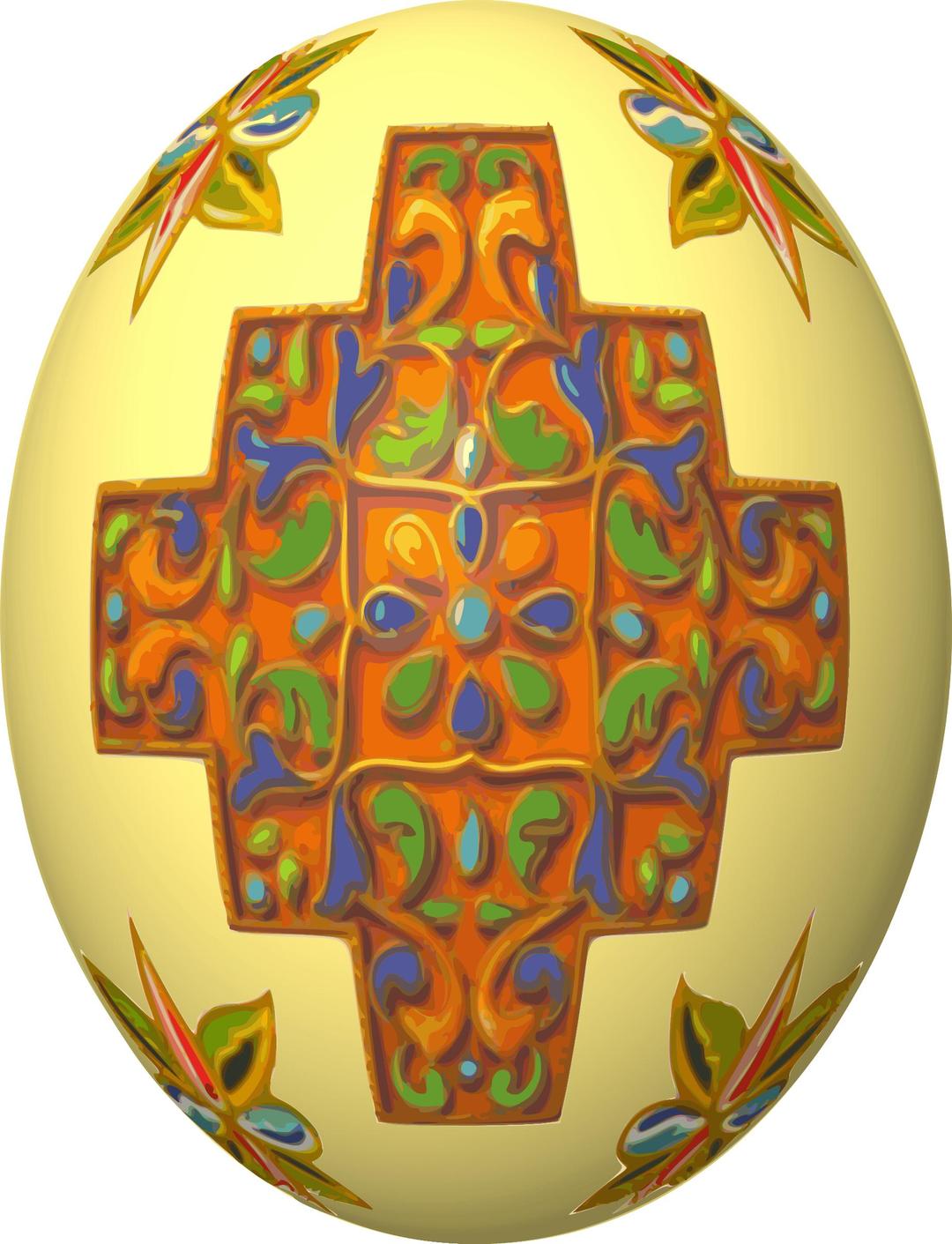 Decorated egg 1 png transparent