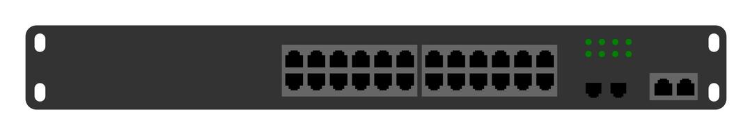 Dell Power Connect 3532P Switch png transparent