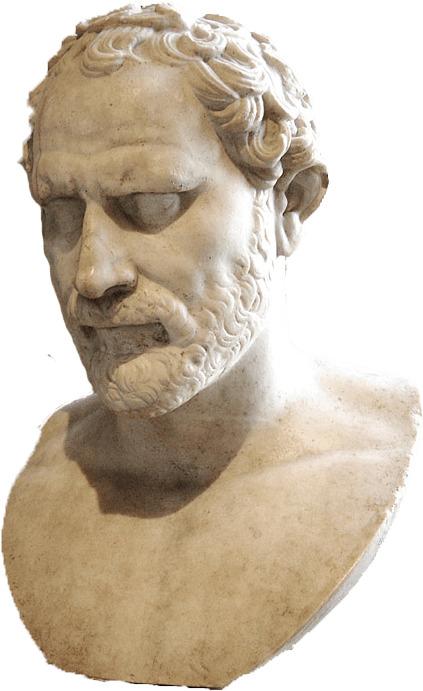 Demosthenes Bust png transparent