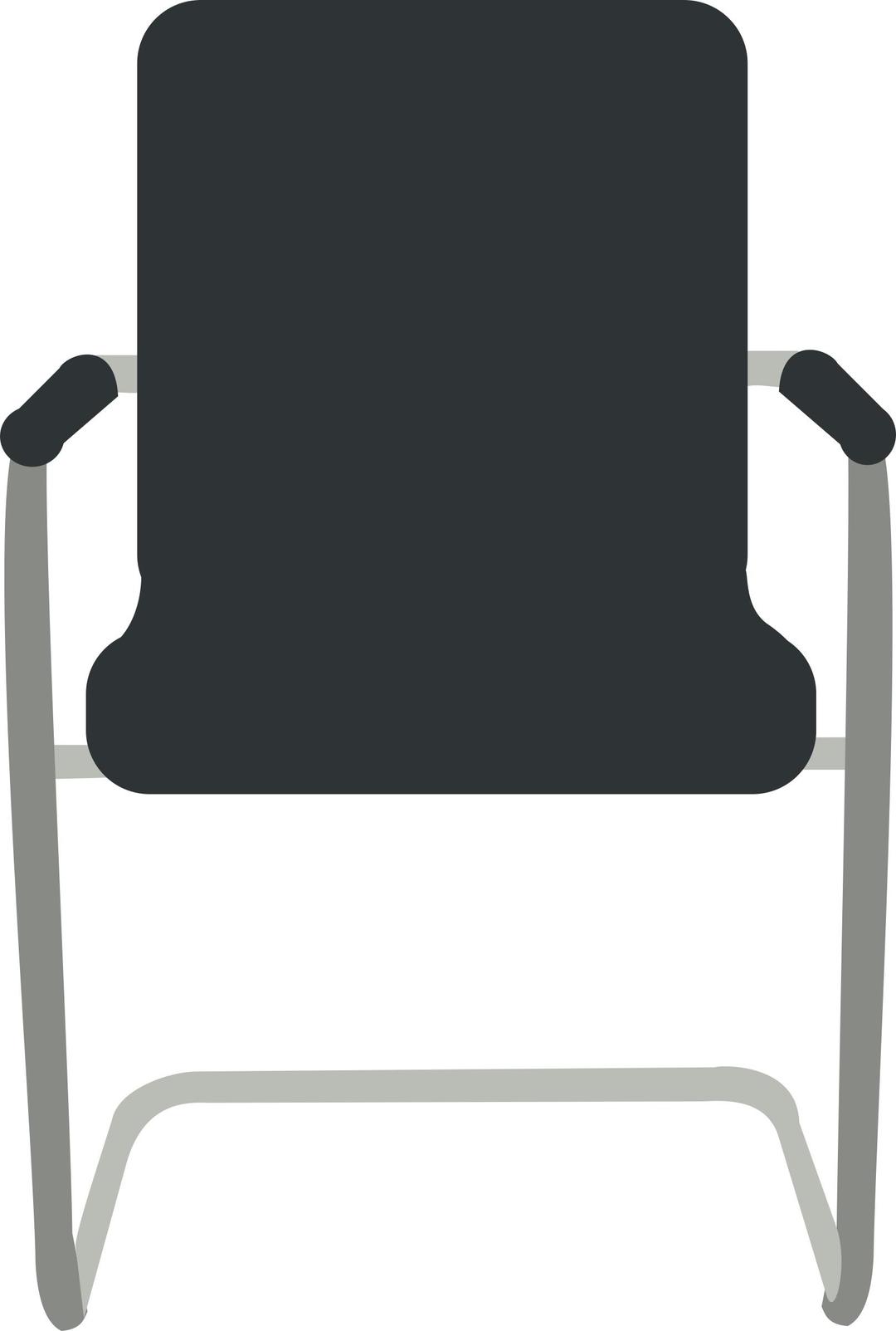 Desk Chair- Black png transparent