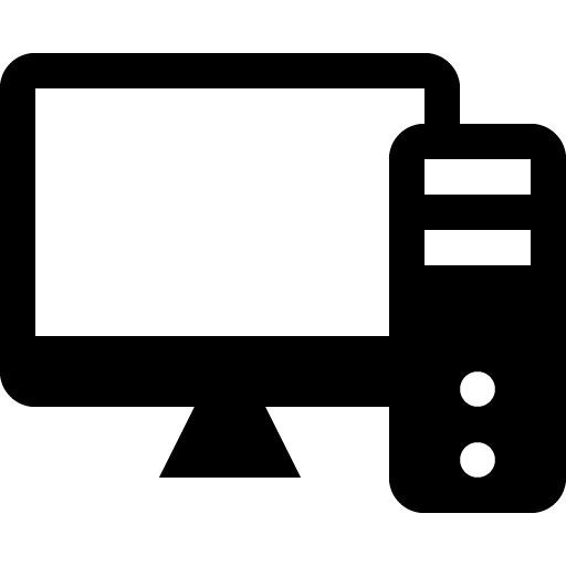 Desktop Computer Icon png transparent