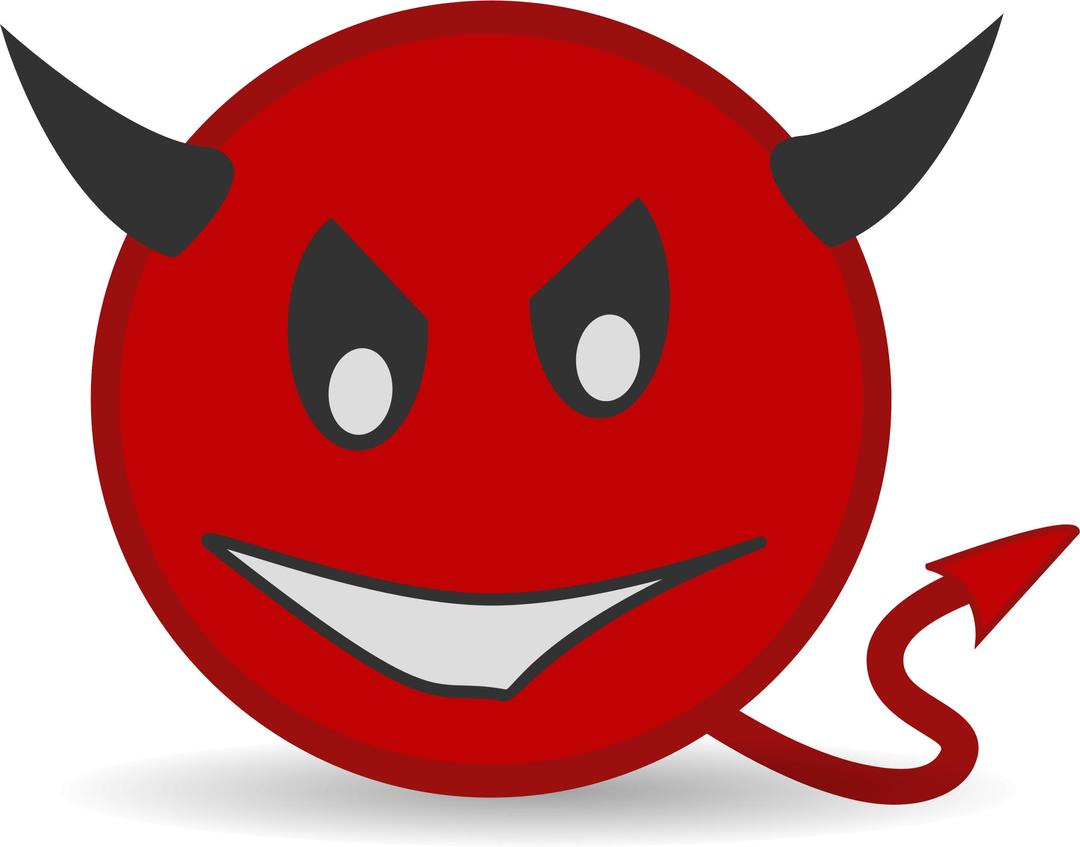 Devil face icon png transparent