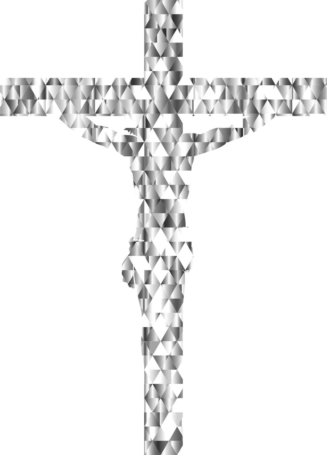 Diamond Gemstone Crucifix png transparent