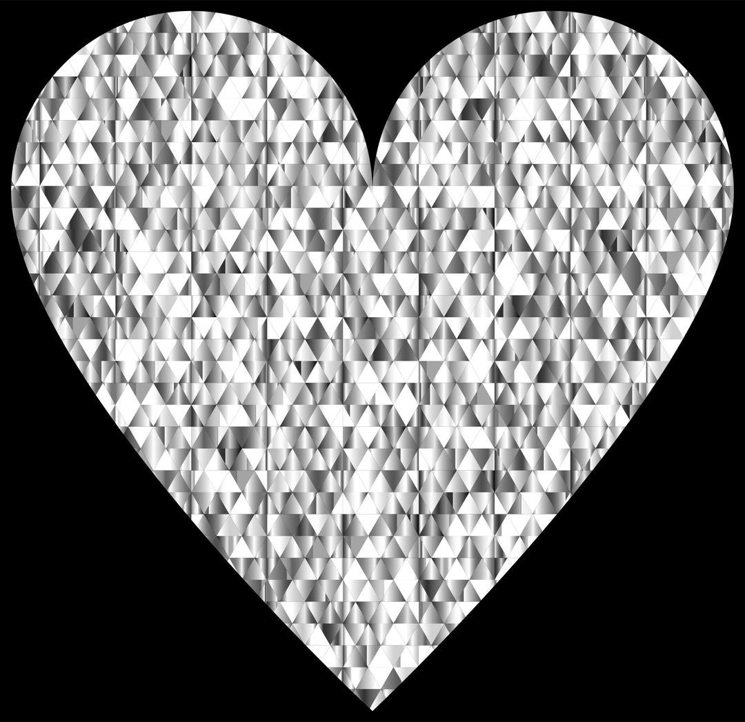 Diamond Gemstone Heart png transparent