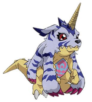 Digimon Character Gabumon Side View png transparent