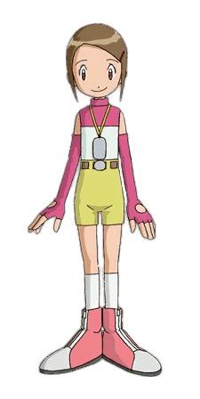 Digimon Character Kari Kamiya png transparent
