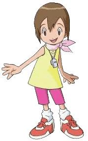 Digimon Character Young Kari Kamiya png transparent
