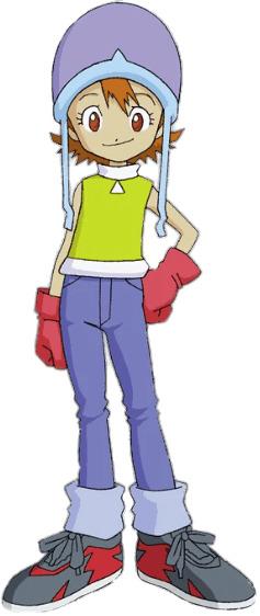 Digimon Character Young Sora Takenouchi png transparent