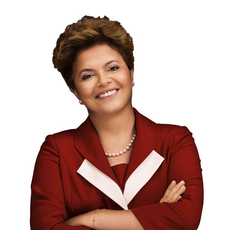 Dilma Rousseff Portrait Happy png transparent