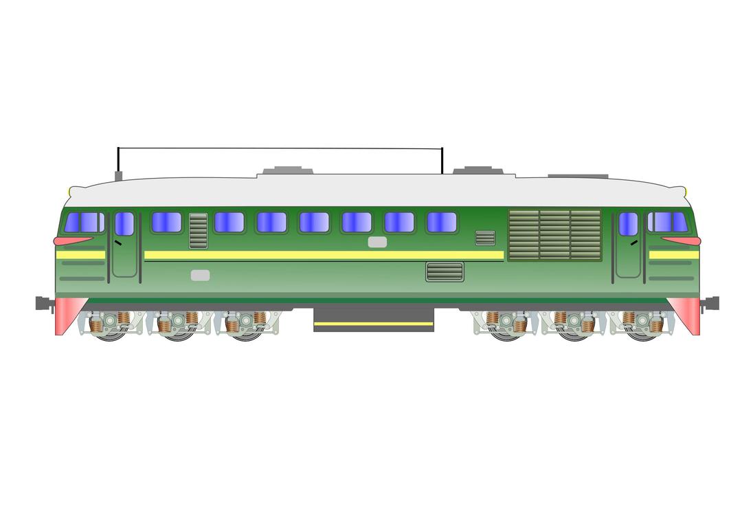 Disel locomotive png transparent
